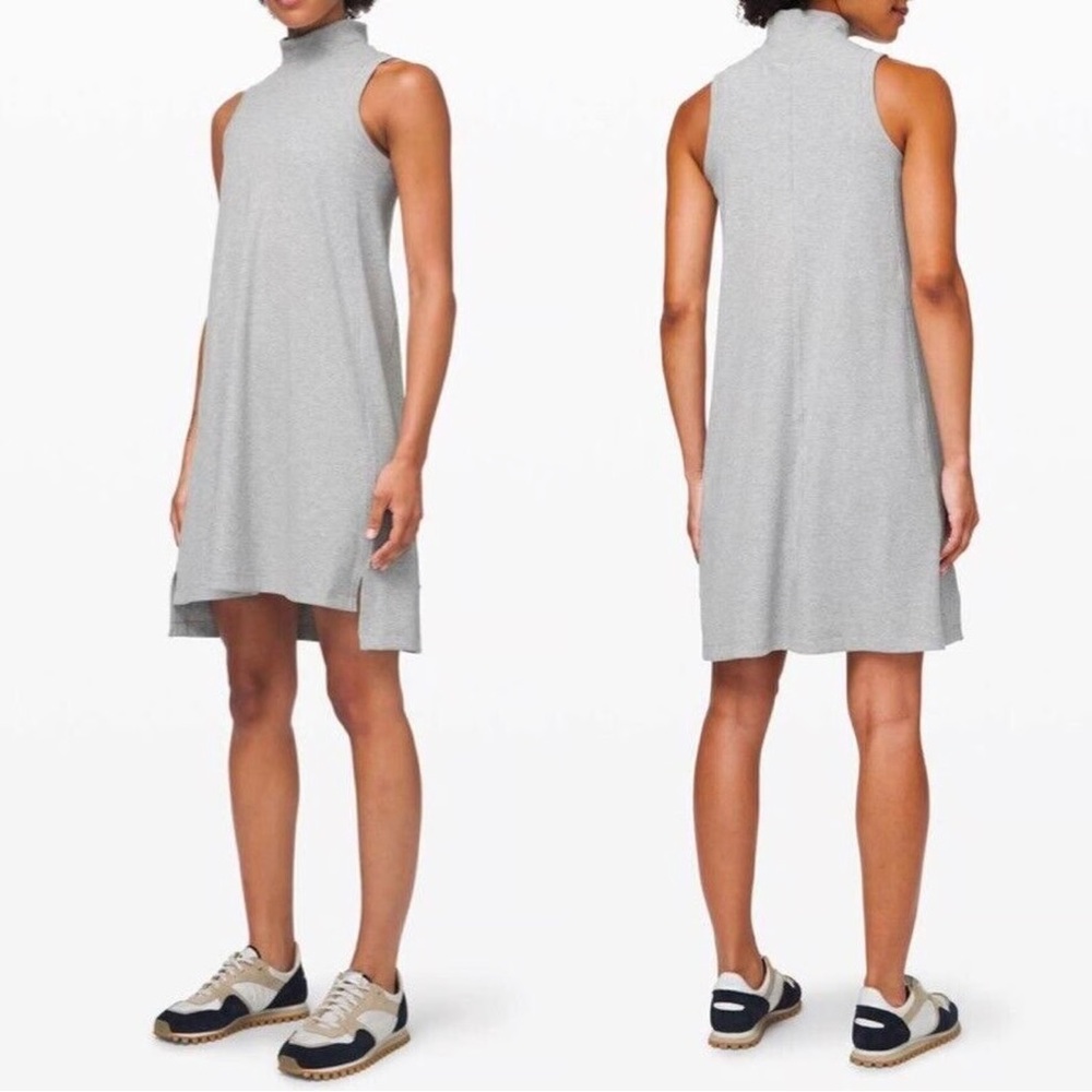 Lululemon Athletic Gone For The Week Gray Dress Sz S